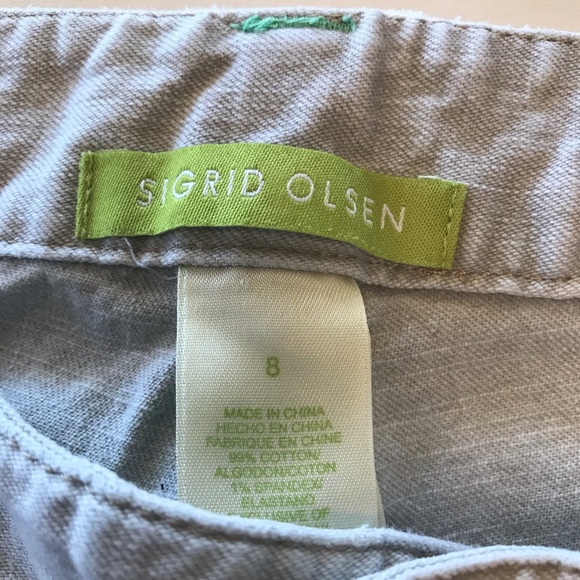 Sigrid Olsen gray bootcut  jeans - Picture 4 of 6